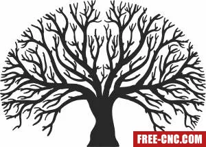 Tree of life art decor - Free dxf for laser cutting and plasma