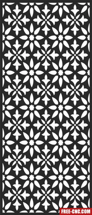 Pattern wall pattern - Free dxf files ready to cut