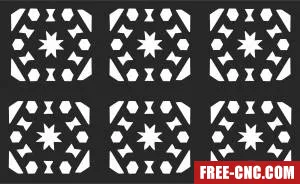 Decorative wall decorative - Download free dxf for cnc plasma cutting