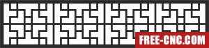 Door pattern door screen wall door - Download free dxf for cnc plasma cutting