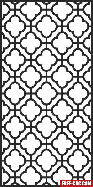 Door decorative screen door wall door wall - Download free dxf for cnc plasma cutting
