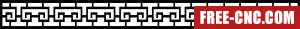 Door pattern door pattern - Download free dxf for cnc plasma cutting