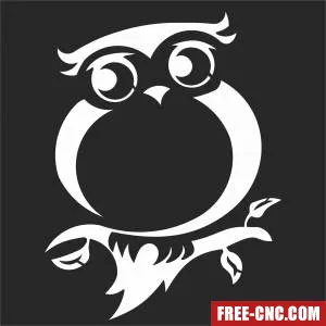 Owl wall decor - Download free dxf for cnc plasma cutting