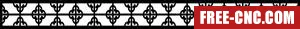 Pattern wall decorative screen - Download free dxf for cnc plasma cutting