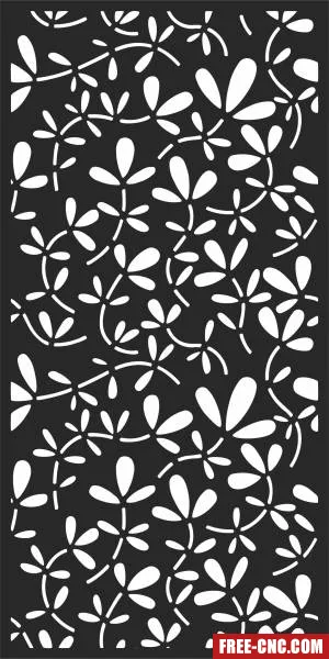 Pattern screen pattern - Free dxf files ready to cut