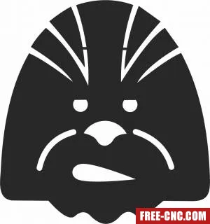 Silhouette star wars - Free dxf files ready to cut