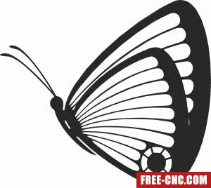 Butterfly decorative - Free dxf download