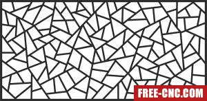 Pattern decorative door screen pattern door decorative - Free dxf for laser cutting and plasma