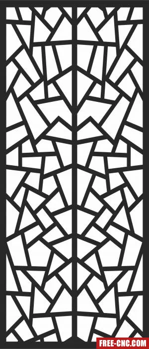 Pattern screen wall - Download free dxf for cnc plasma cutting
