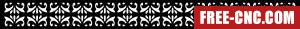 Door wall door wall pattern decorative - Download free dxf for cnc plasma cutting