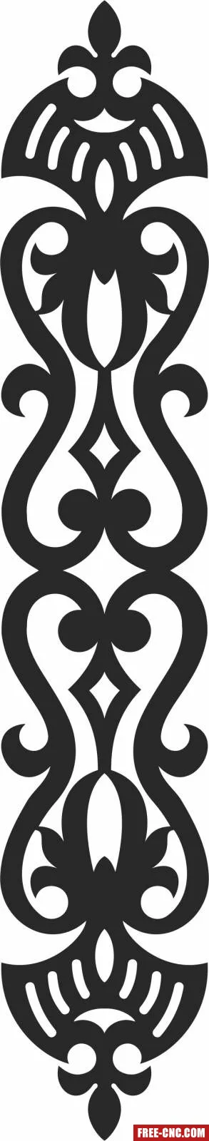 Screen door screen decorative wall screen - Download free dxf for cnc plasma cutting