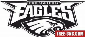 Philadelphia eagle nfl american football - Download free dxf for cnc plasma cutting