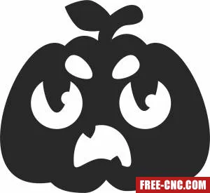 Pumpkin halloween - Free dxf for laser cutting and plasma