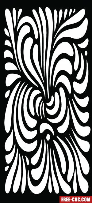 Decorative pattern wall screens panel for doors - free dxf download Decorative pattern wall screens panel for doors - free dxf download