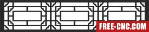 Wall pattern wall pattern - Free dxf for laser cutting and plasma
