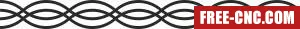 Decorative pattern door - Free dxf for laser cutting and plasma Decorative pattern door - Free dxf for laser cutting and plasma