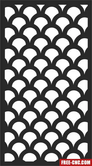 Wall decorative pattern screen decorative - Download free dxf for cnc plasma cutting