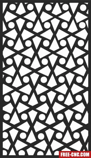 Door pattern door pattern screen pattern - Download free dxf for cnc plasma cutting