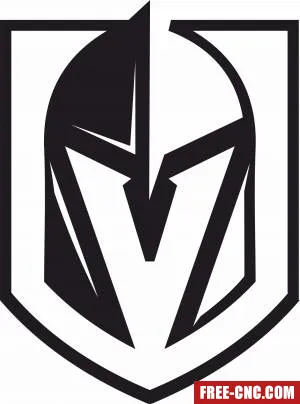 Vegas golden knights nhl hockey - Free dxf files ready to cut