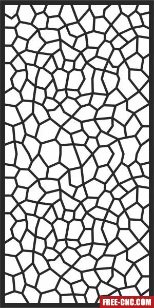 Door decorative door wall screen pattern door - Free dxf for laser cutting and plasma