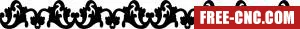 Door screen wall pattern decorative door pattern - Download free dxf for cnc plasma cutting