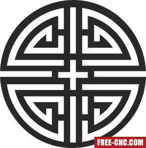Door decorative door decorative door decorative - Free dxf for laser cutting and plasma