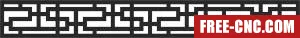 Decorative wall screen decorative - Free dxf files ready to cut Decorative wall screen decorative - Free dxf files ready to cut