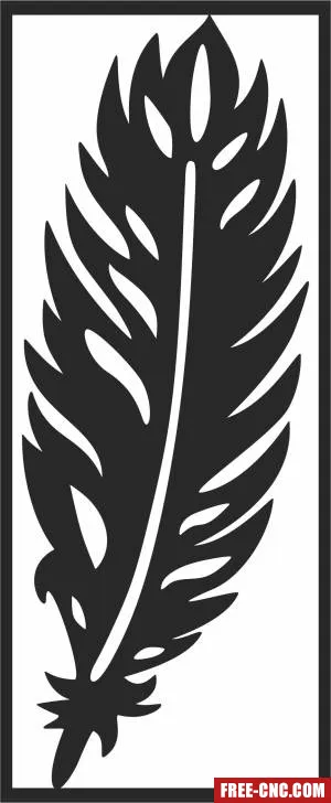 Wall screen wall - Free dxf for laser cutting and plasma
