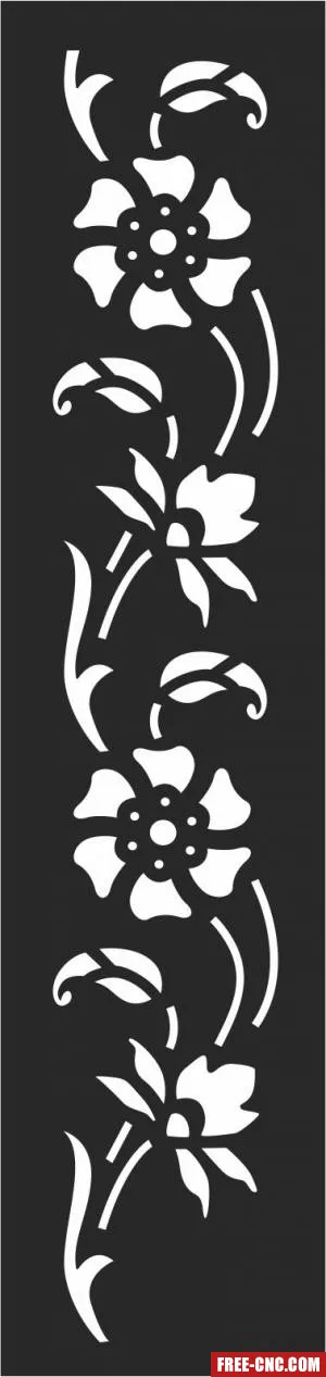 Decorative wall door wall decorative screen - Download free dxf for cnc plasma cutting