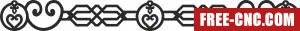 Wall decorative screen door wall screen wall - Download free dxf for cnc plasma cutting