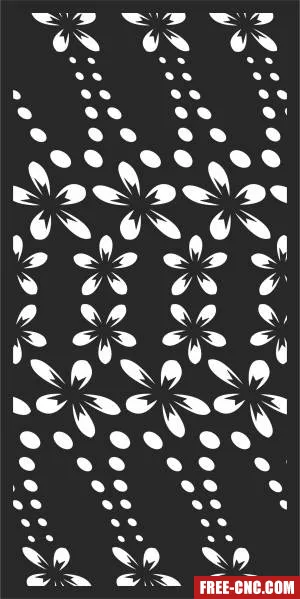 Door decorative wall screen wall - Download free dxf for cnc plasma cutting