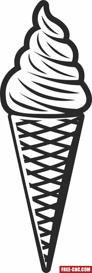 Pop ice cream clipart - Free dxf files ready to cut