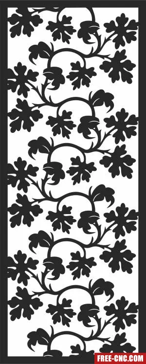 Screen door pattern decorative screen - Download free dxf for cnc plasma cutting