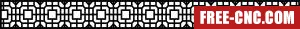 Wall screen pattern screen wall decorative door - Download free dxf for cnc plasma cutting