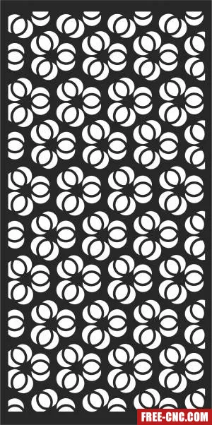Screen pattern decorative wall door pattern decorative - Download free dxf for cnc plasma cutting