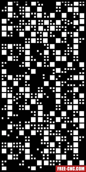 Decorative panels for doors wall screen pattern - free dxf download
