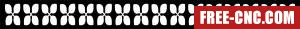 Pattern screen door wall pattern decorative - Download free dxf for cnc plasma cutting