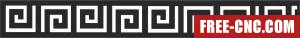 Door wall decorative - Free dxf download