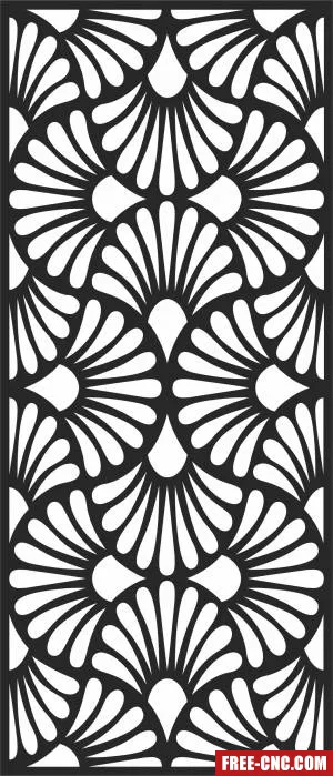 Wall decorative wall screen door decorative - Download free dxf for cnc plasma cutting