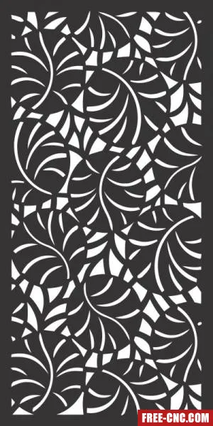 Decorative pattern wall screens panel for doors - free dxf download Decorative pattern wall screens panel for doors - free dxf download