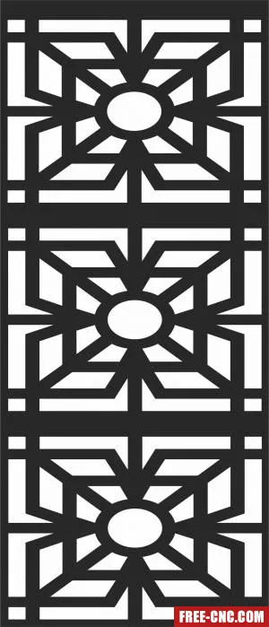 Door wall door wall door - Download free dxf for cnc plasma cutting