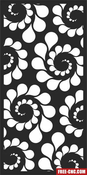 Wall pattern decorative wall decorative pattern decorative - Download free dxf for cnc plasma cutting