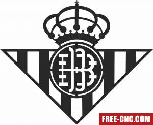 Betis fc football club logo - Free dxf download