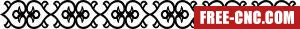 Screen pattern screen - Free dxf download