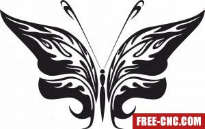 Butterfly art decor - Free dxf files ready to cut