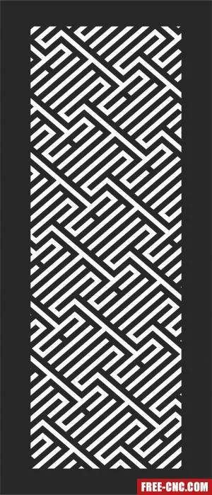 Screen wall pattern wall - Download free dxf for cnc plasma cutting Screen wall pattern wall - Download free dxf for cnc plasma cutting