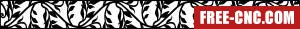 Door decorative pattern door - Free dxf download