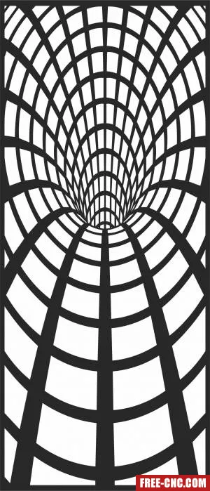 Decorative wall door door screen - Free dxf for laser cutting and plasma Decorative wall door door screen - Free dxf for laser cutting and plasma