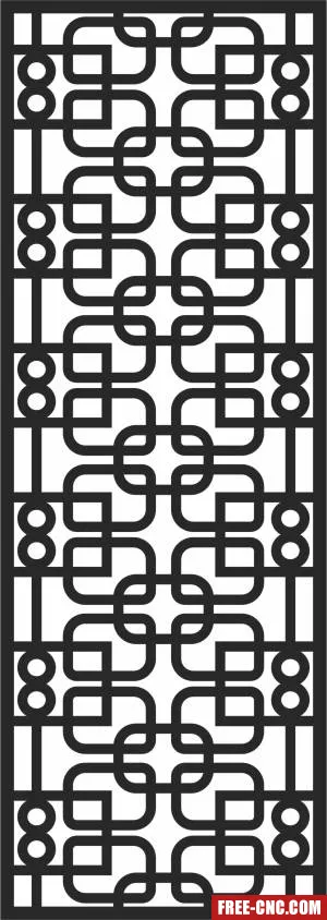 Pattern wall decorative screen wall decorative wall - Free dxf download Pattern wall decorative screen wall decorative wall - Free dxf download