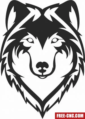 Wolf - Free dxf download